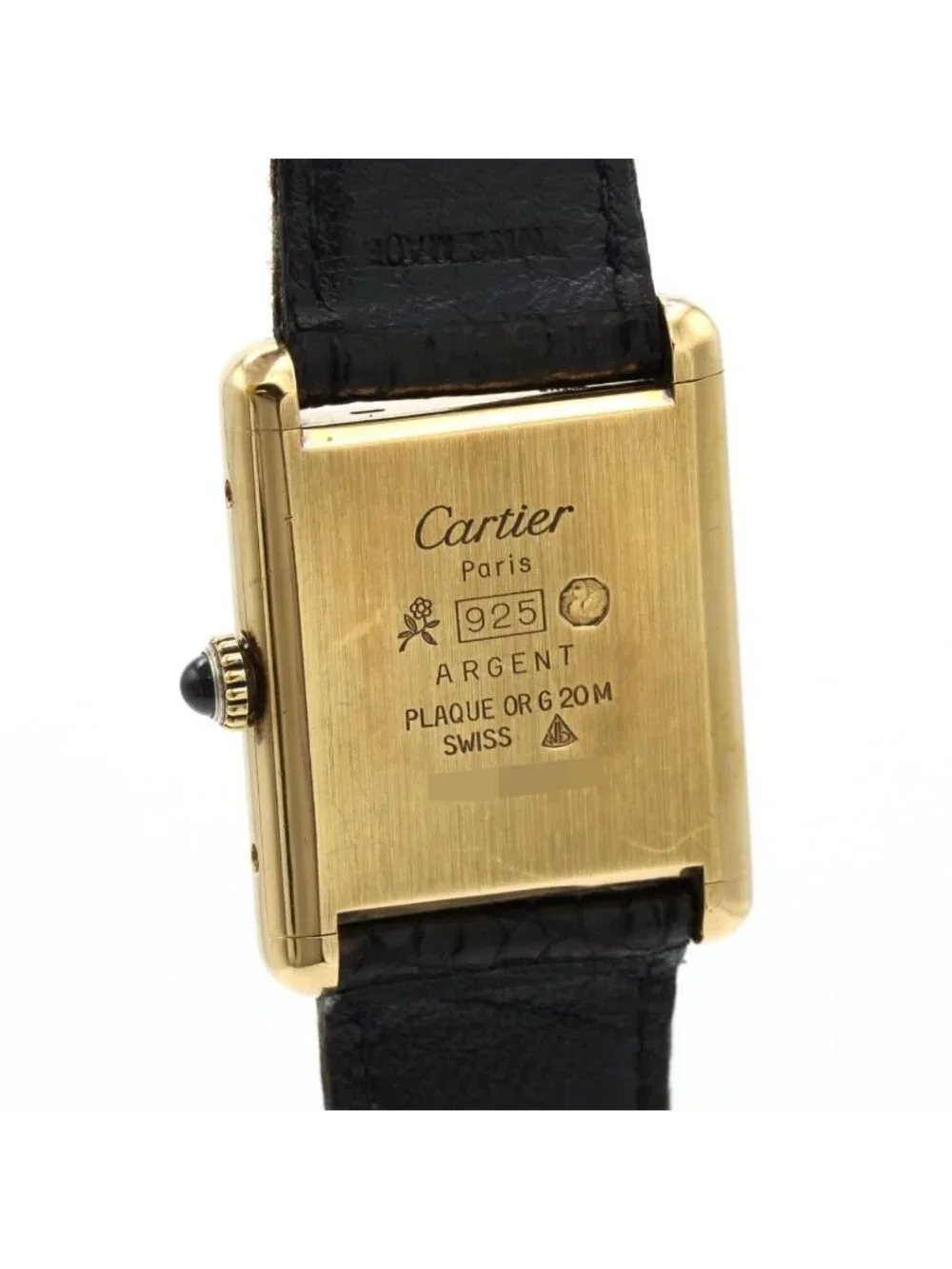 Cartier Must Tank LM Hand Wound